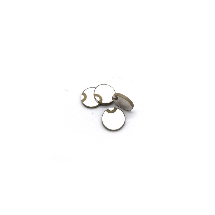 8mm Zircon Piezo Ceramic Disc , High Precision Small Piezoelectric Element
