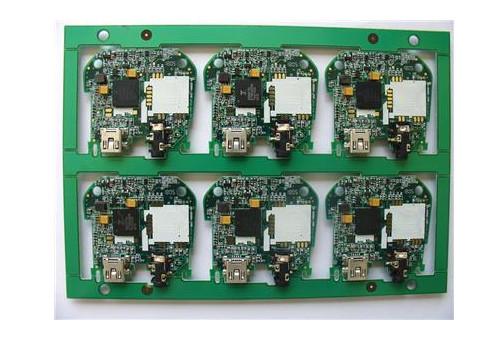 Quick Turn Pcb Assembly Contract Manufacturer Green Silk With ENIG 2U Surface