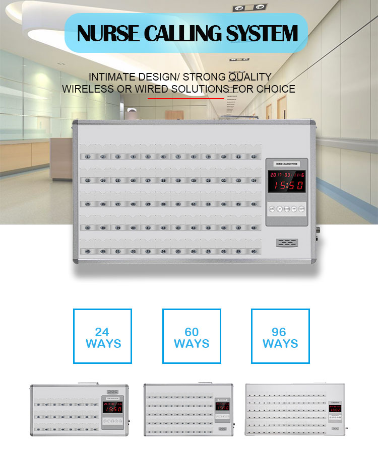 Professional wired Hospital Ward Nurse Call Bell System