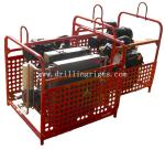 Hydraulic mountain portable drilling rig