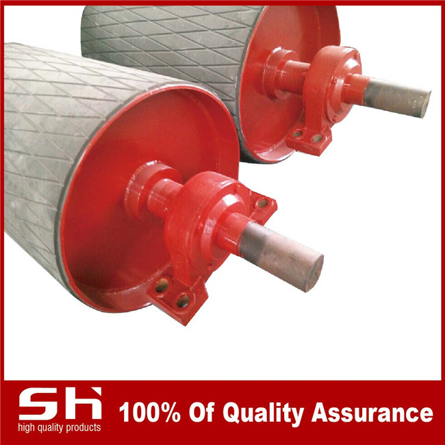 OEM Stainless Steel 2000mm Conveyor Drum Pulley Low Vibration