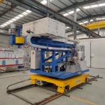 Molten Aluminium Degassing And Fluxing System Beside Furnace Door