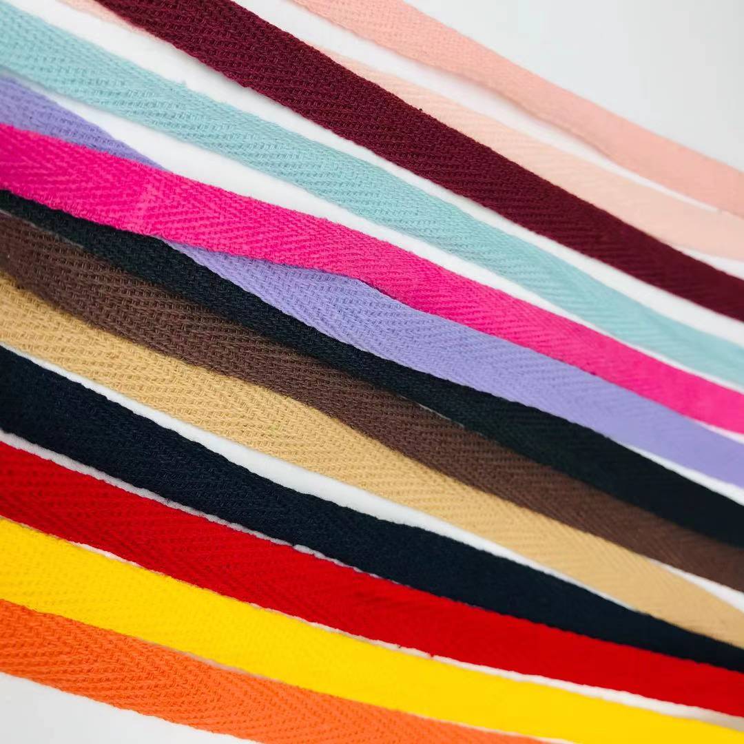 Custom Colorful Herringbone Polypropylene Webbing Strapping 30MM PP Webbing For Bag Belt