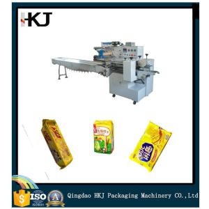 Quality 3 Servo Motor Control Snack Food Packaging Machine 220V—380V 4.0KW Low Noise wholesale