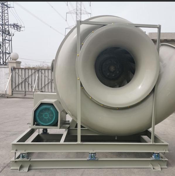 High Wind Power Low Noise Round Frp Centrifugal Blower Fan High Strength Anti