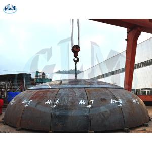 Quality Carbon Steel 2:1 Ellipsoidal Dished Head Dish End Diameter 11000mm Thick 58mm wholesale