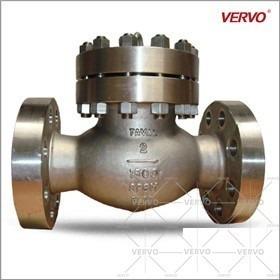 China Inline API6D Check Valve Swing Type 2 Stainless Steel SS A351 CF8M on sale