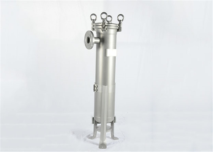 Single / Multi Bags SS Micron Filter Housing , Flowline Bag Filter Housing