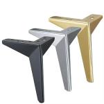 Triangle Metal Furniture Legs Living Room Decoration Sofa Feet Polishing