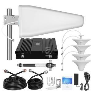 Quality High Power Four Band B5 B4 B2 B7 850/1700/1900/2600MHz Mobile Signal Booster for Office wholesale