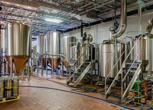 Quality High Efficiency Mash Tank Brewhouse Equipment , Thick 500L Brewpub Equipment wholesale