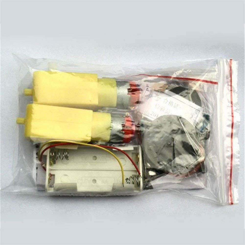 D2 - 1 Intelligent Arduino Car Robot , Yellow / Bule Arduino Robot Car Kit