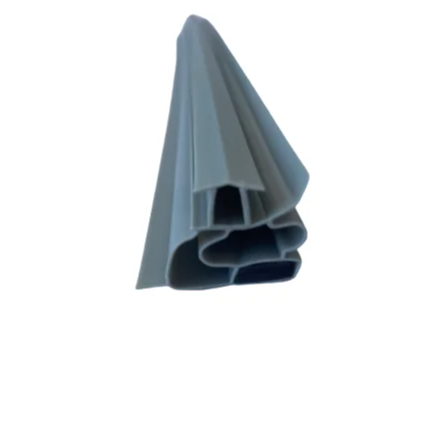 Extruded Plastic Gasket Strips for Cold Storage Fridge Doors Customized Size Accepted