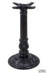 Furniture Part Outdoor Vintage Table Base 3 Prong Powder Coat Finish