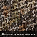 150D Polyester Woodland Camo Netting Camping Military Hunting Camouflage Net