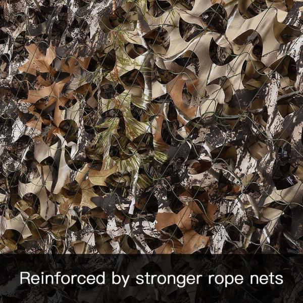 150D Polyester Woodland Camo Netting Camping Military Hunting Camouflage Net