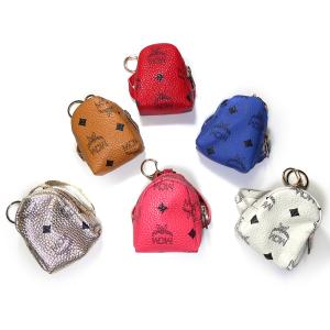 Quality OEM 58g Smooth Surface Personalised Leather Key Chain Backpack Accessories wholesale