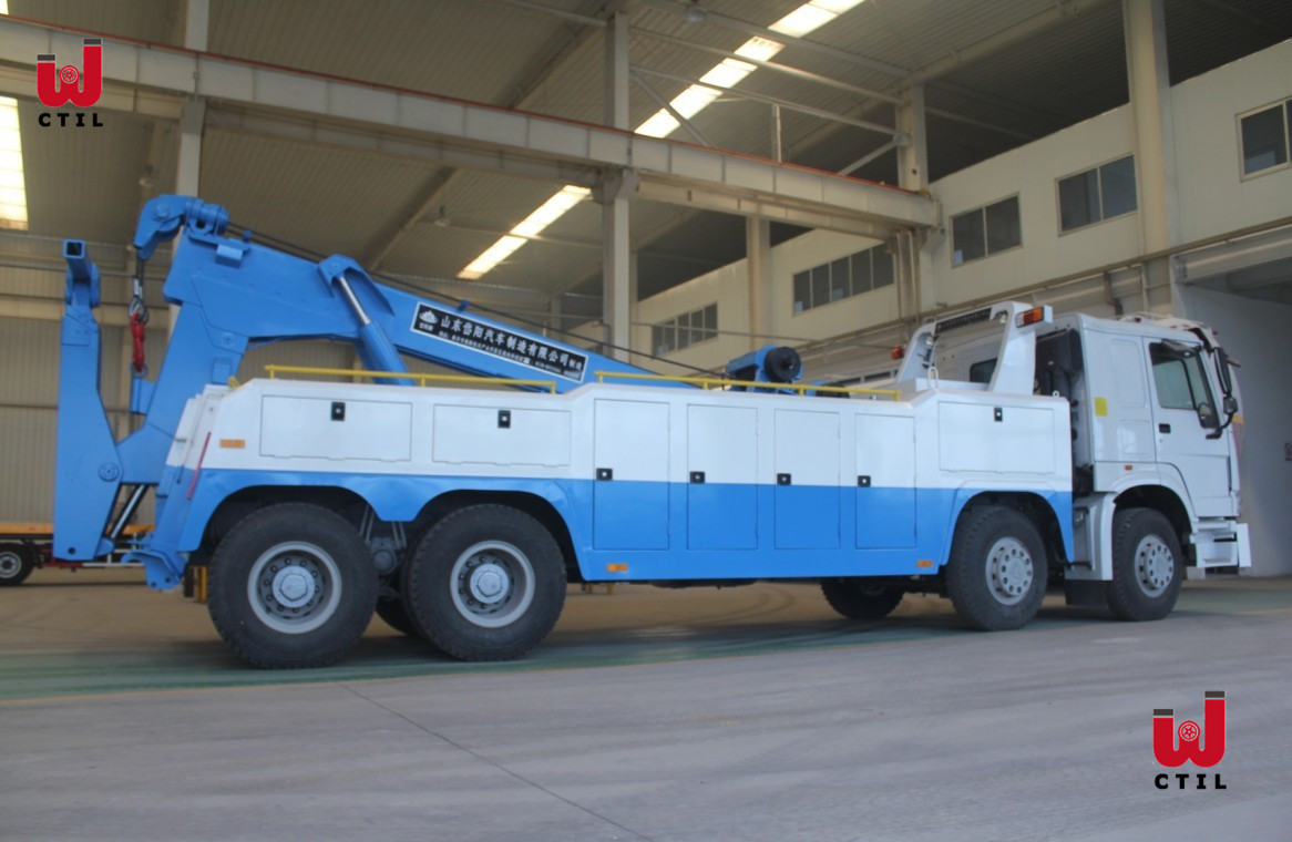 WD615.62 Wrecker Tow Truck 9.726L Heavy Duty Towing Manual EURO 5