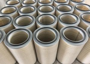 China Dust Collector Cartridge Filter HV 6316 Cellulose Polyester Blends Paper Fast Removal on sale