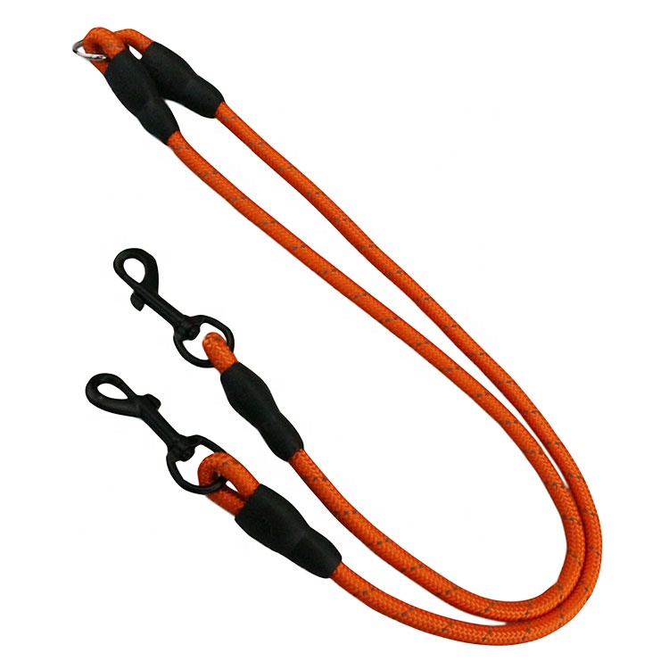 Herculeash Pet Traction Rope ECO Friendly Double Dual Dog Leash