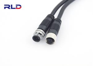 Quality Metal Waterproof DC Plug Male Female Cable Wire Connector Nut Locking wholesale