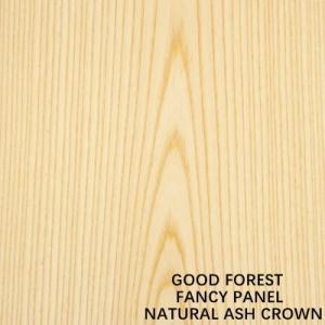 Quality Faced Natural Ash Crown Wood Veneer E0/E1 Fancy Plywood / Mdf / Chipboard Customized Length China Factory wholesale