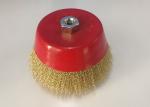 150mm Outer Diameter Crimped Wire Cup Brush for Cleaning Metal Working