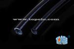 corrugated flexible conduit Grey / Black PVC Coated Electrical Galvanized Steel