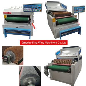 Quality Wire brushed solid wood plank woodworking machine KC1000-5P wholesale