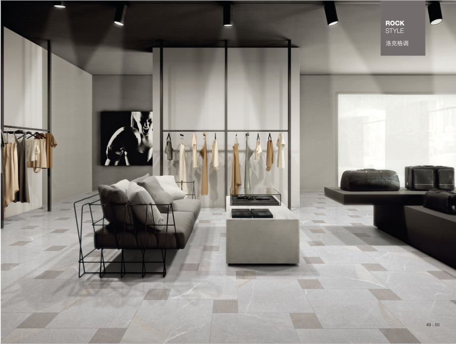 Rough Concave Convex Matt Surface Sandstone Porcelain Tiles Anti Slip Tile Porcelain Large Format Tiles 60*120cm