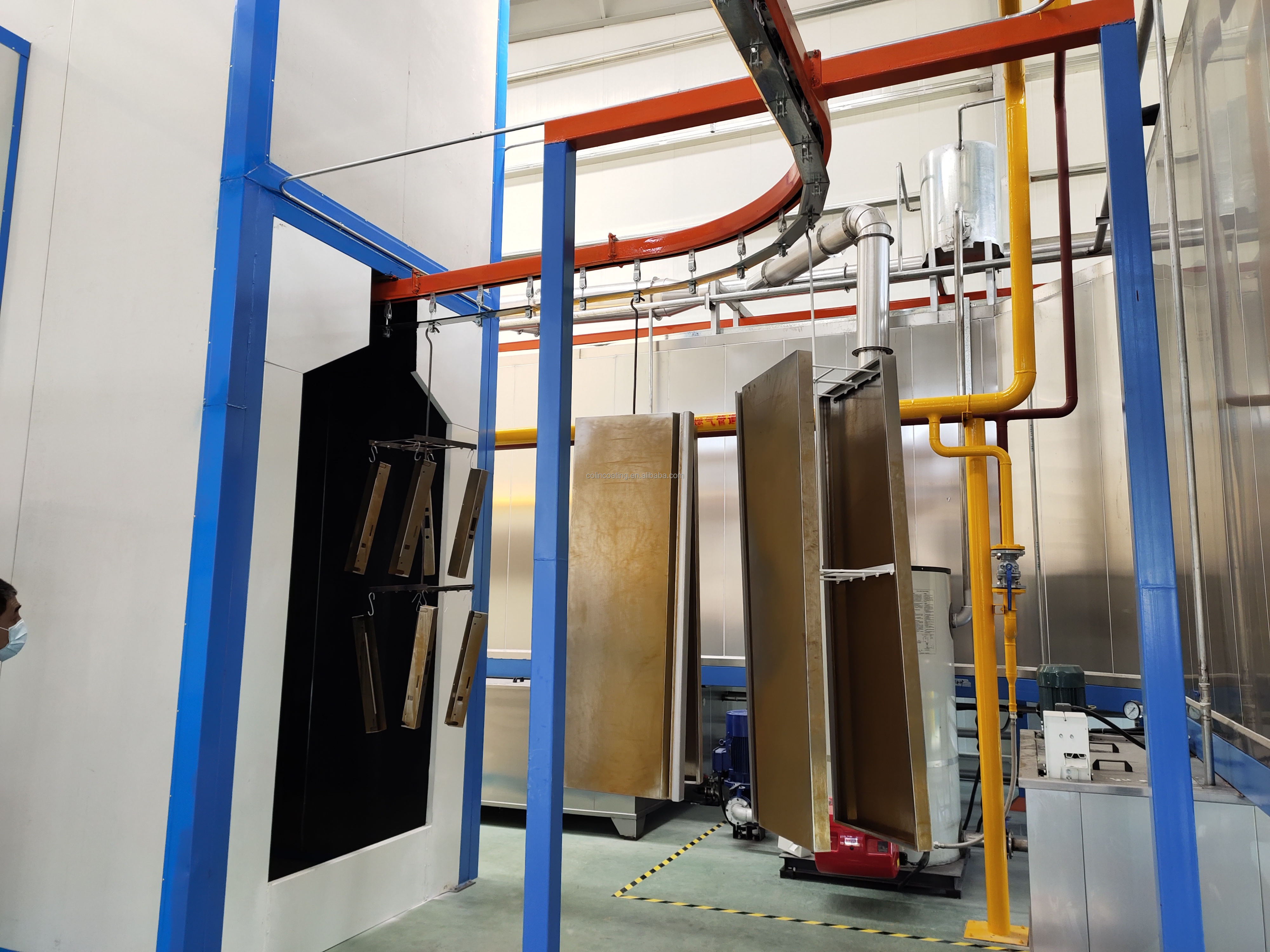 One Stop MDF UV Coating Line LPG Tank Powder Coating Line