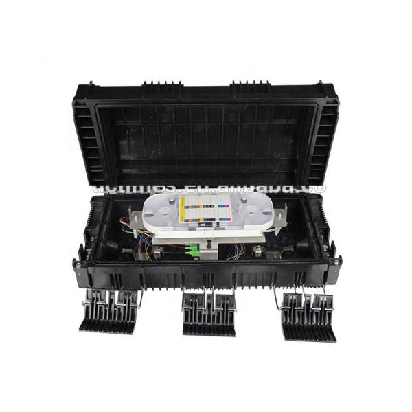 Cheap Horizontal PLC Type 96 Core Fiber Optical Splice Closure for sale