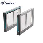 Office Building Automatic Swing Gate RFID Smart Speed Gate Turnstile