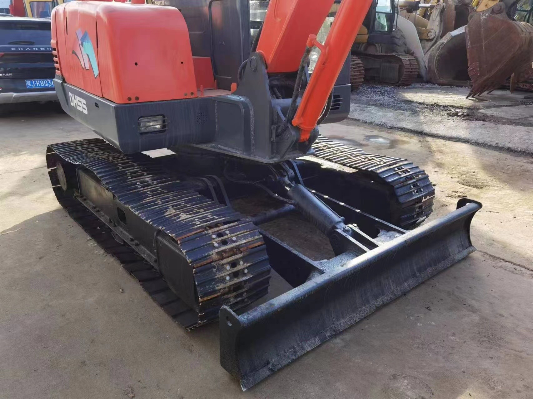 5t Used Mini Digger Doosan DH55 DH60 Crawler Excavator