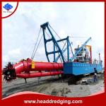 Inland River Gold Dredge Machine 14 Inch With Head Cutter