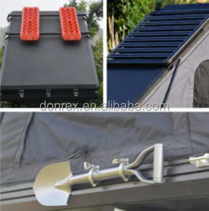 Four Season Hardtop Rooftop Tent Clamshell Triangle Roof Top Tent