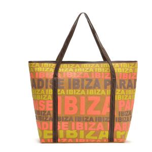 Quality Leather Strap Promotional Logo Canvas Cotton Tote Bags wholesale