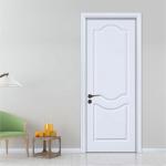 Mahogany Veneer Solid Wood Flush Doors 2.1m Height Crackproof