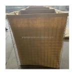 Galvanized Iron Wire High Strength Gabion Defensive Bastion Barriers for