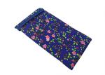 Fashion Polyester Reading Glasses Pouch Case Blue / Black / Yellow