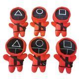 Quality 15cm Squid Game Pink Soldiers Plush Toys For Children wholesale