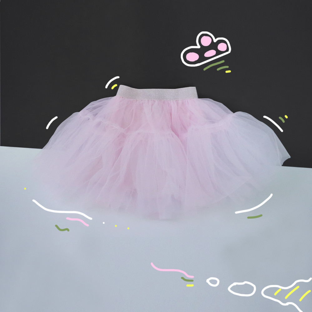 Casual Gauzy Skirt Wedding Party Dress For Little Girl