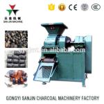 BBQ 3t/H 360mm Roller 7.5kw Charcoal Press Machine