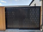 House Outdoor Aluminum Privacy Fence Lightweight Fireproof ISO9001