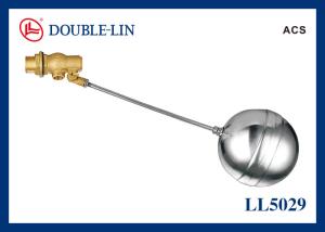 Quality Stainless Steel Ball Male 16 Bar 1/2&quot; Brass Float Valve wholesale