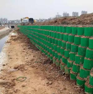 Quality 50mm-250mm Green Smooth HDPE Geocell for Slope Protection Improve Slope Performance wholesale