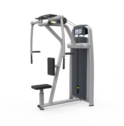 Commercial Straight Arm Clip Chest Exercise Machine Pin Load Selection for Gym Club and Fitness Center