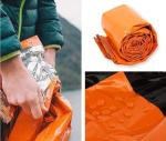 Outdoor Camping Survival Sleeping Bag Emergency Rescue Blanket Reusable