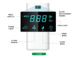 European Electric Floor Standing Air Purifier UV LED HEPA filter Household