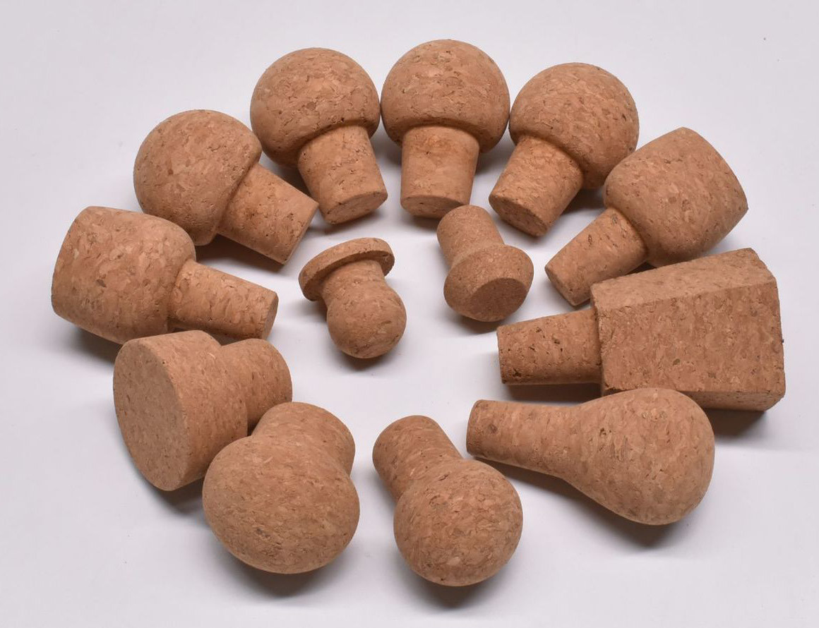 BSCI T Cork Stoppers Customized Wine Corks Tearproof High Density